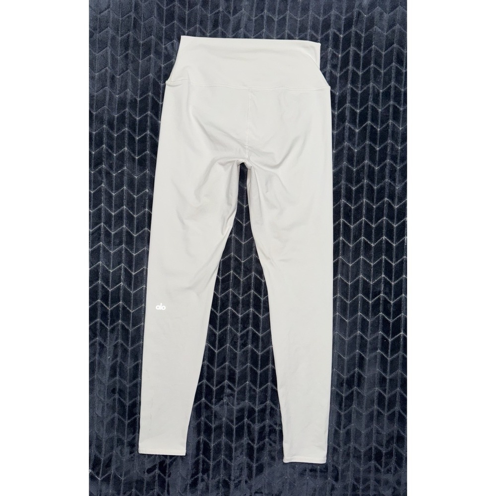 Alo Women's White Soft Touch Yoga airlift High-Waist Legging Size Large